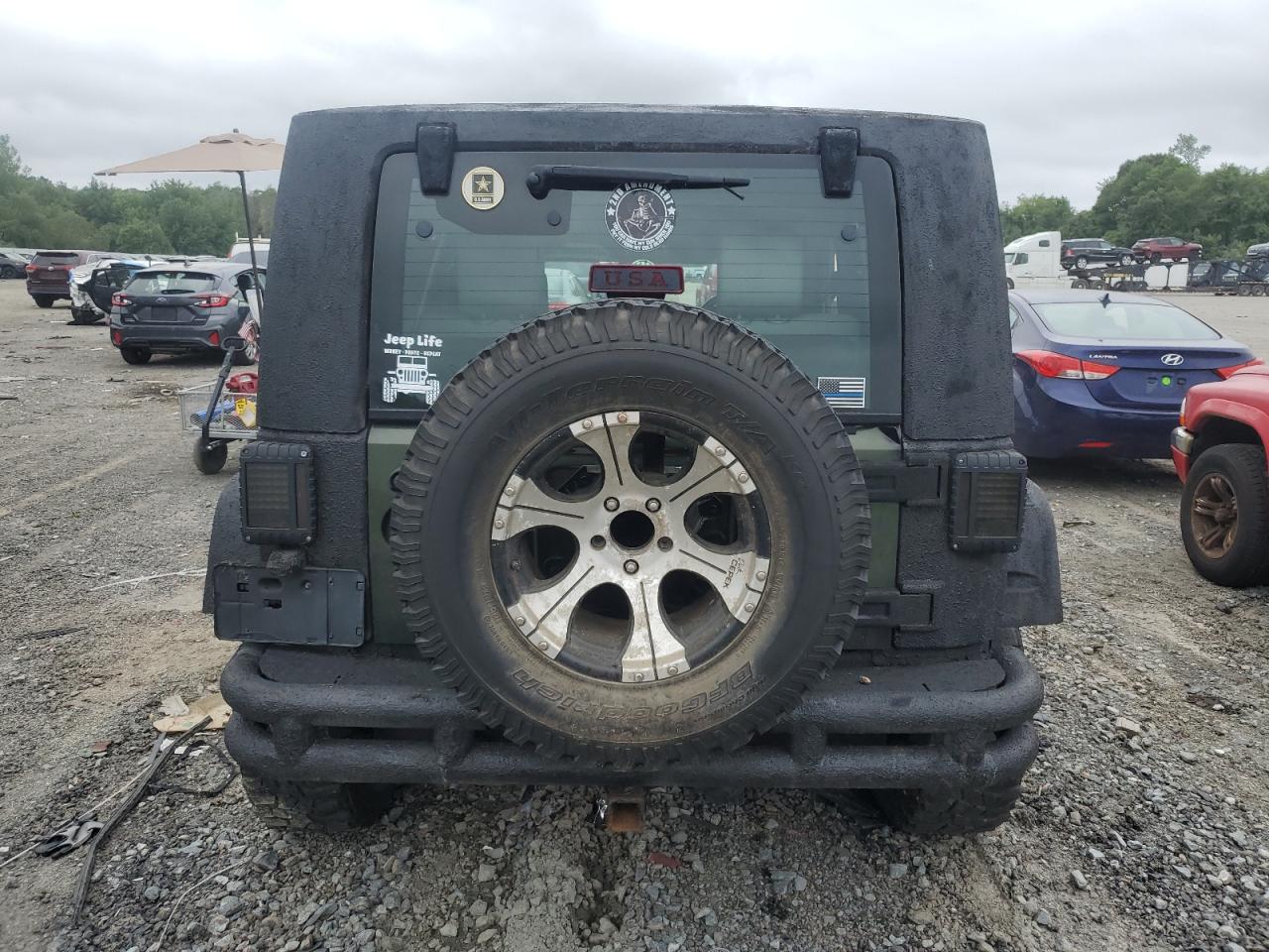 2008 Jeep Wrangler X VIN: 1J4FZ24198L538103 Lot: 64198625