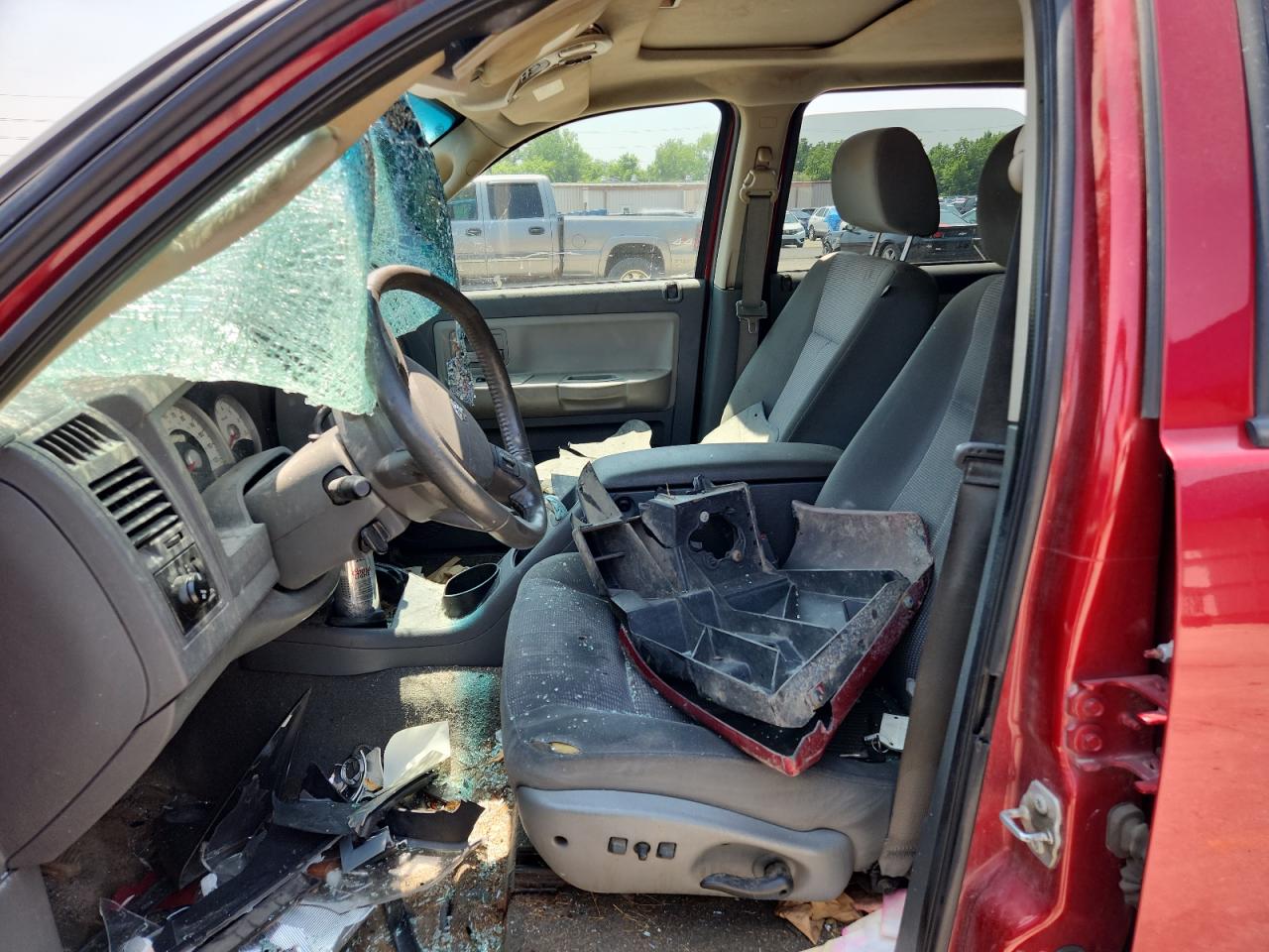 2007 Dodge Dakota Quad Slt VIN: 1D7HW48P07S171412 Lot: 64660735