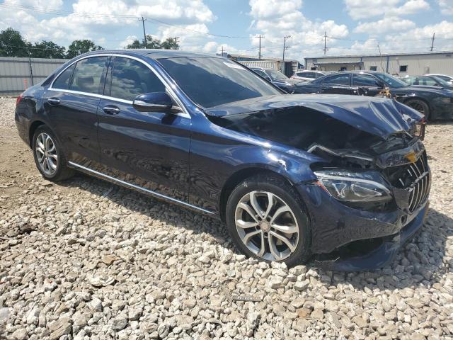  MERCEDES-BENZ C-CLASS 2015 Granatowy
