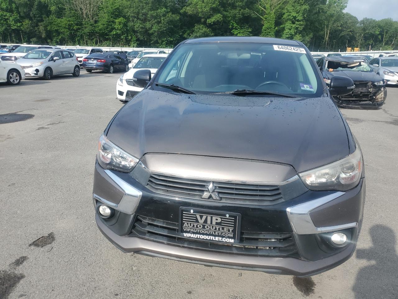 2017 Mitsubishi Outlander Sport Es VIN: JA4AP3AU7HZ068400 Lot: 64062425