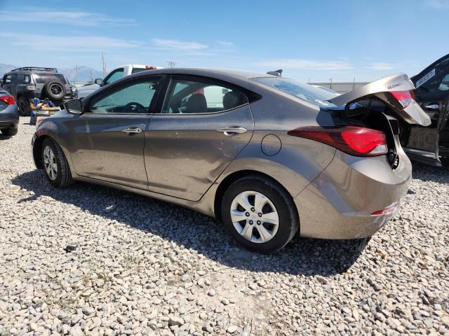 Sedans HYUNDAI ELANTRA 2016 tan
