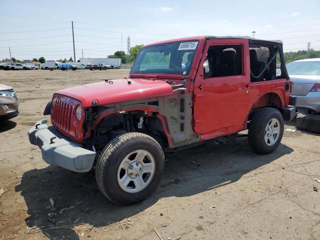  JEEP WRANGLER 2012 Czerwony