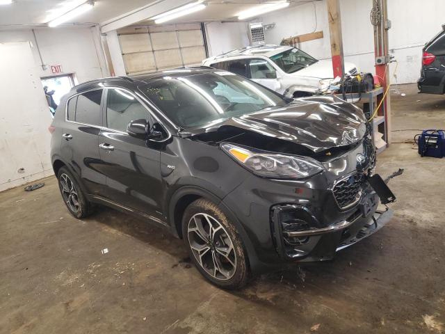  KIA SPORTAGE 2020 Черный
