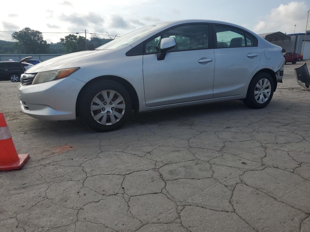 2012 Honda Civic Lx VIN: 19XFB2F56CE080595 Lot: 64566415