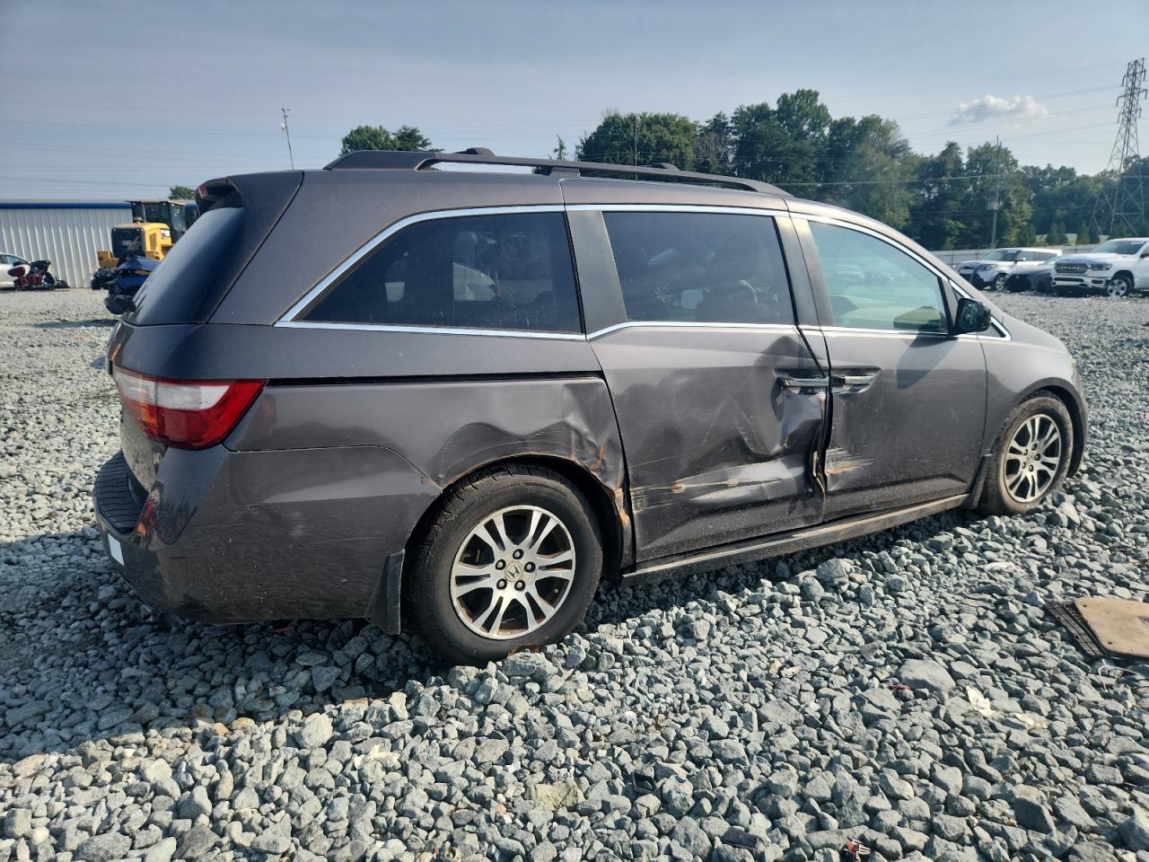 2011 Honda Odyssey Exl grey null gas 5FNRL5H64BB073185 photo #4