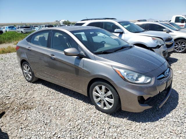 Sedans HYUNDAI ACCENT 2012 Brown