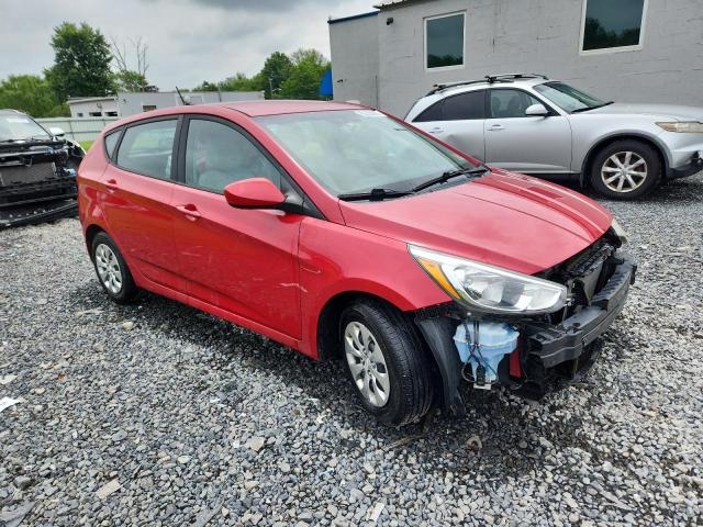  HYUNDAI ACCENT 2017 Red