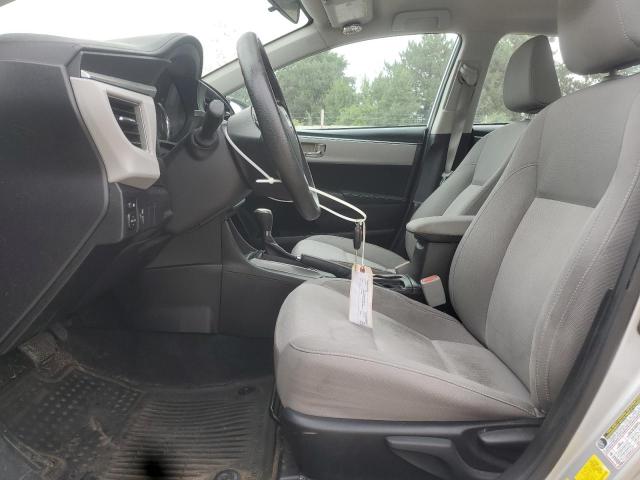  TOYOTA COROLLA 2015 Srebrny
