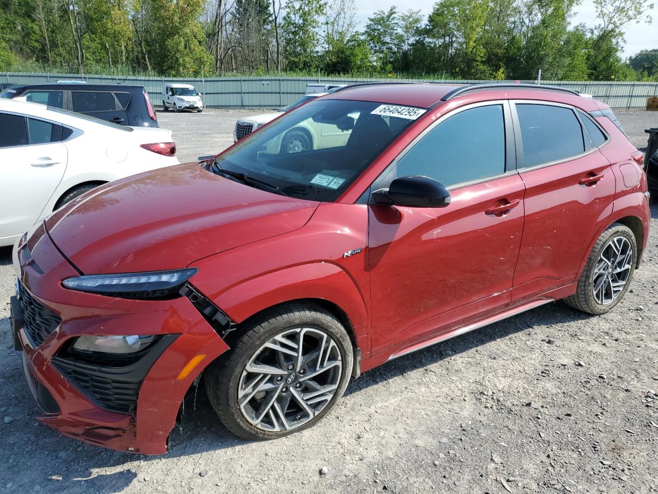 2022 Hyundai Kona N Line VIN: KM8K3CA37NU911058 Lot: 66464295