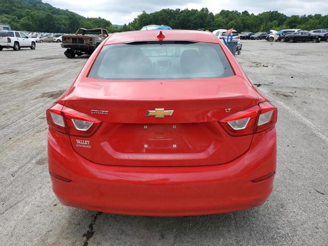  CHEVROLET CRUZE 2017 Czerwony