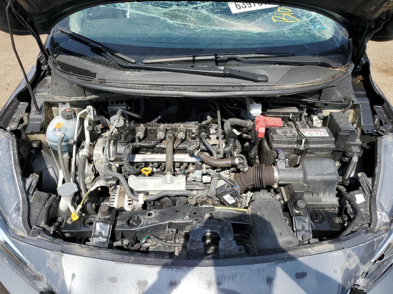 2022 Nissan Versa Sv VIN: 3N1CN8EV6NL851007 Lot: 63976715