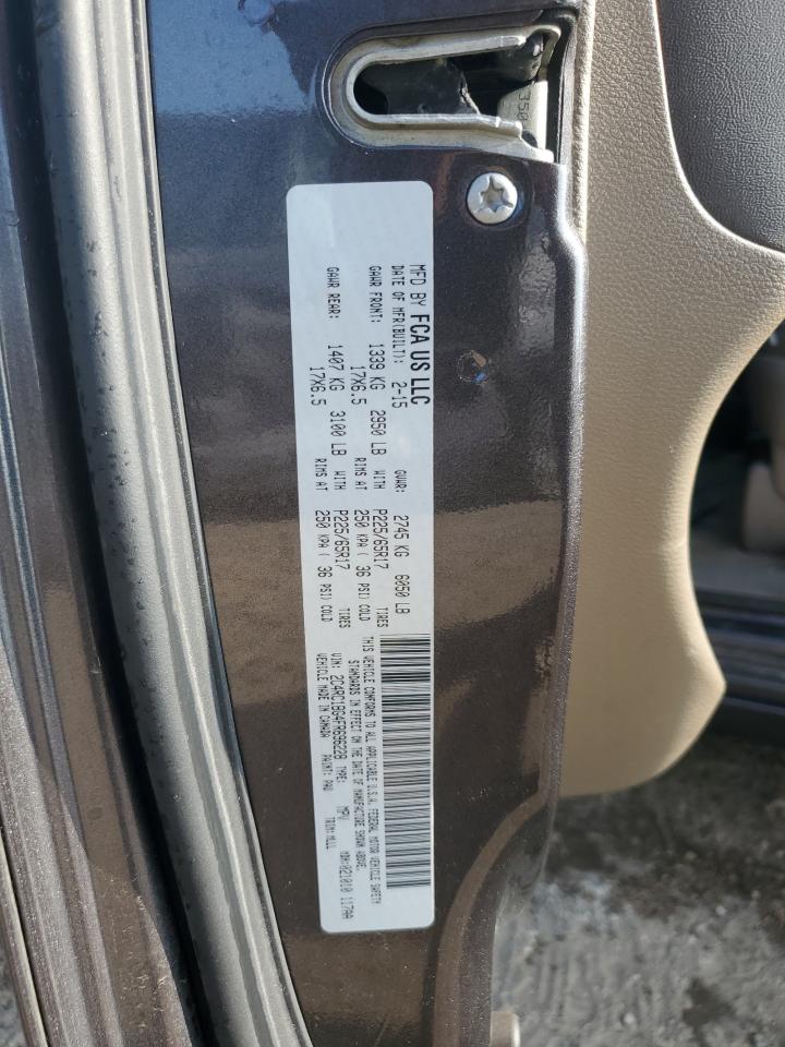 2015 Chrysler Town & Country Touring VIN: 2C4RC1BG4FR696228 Lot: 64451265