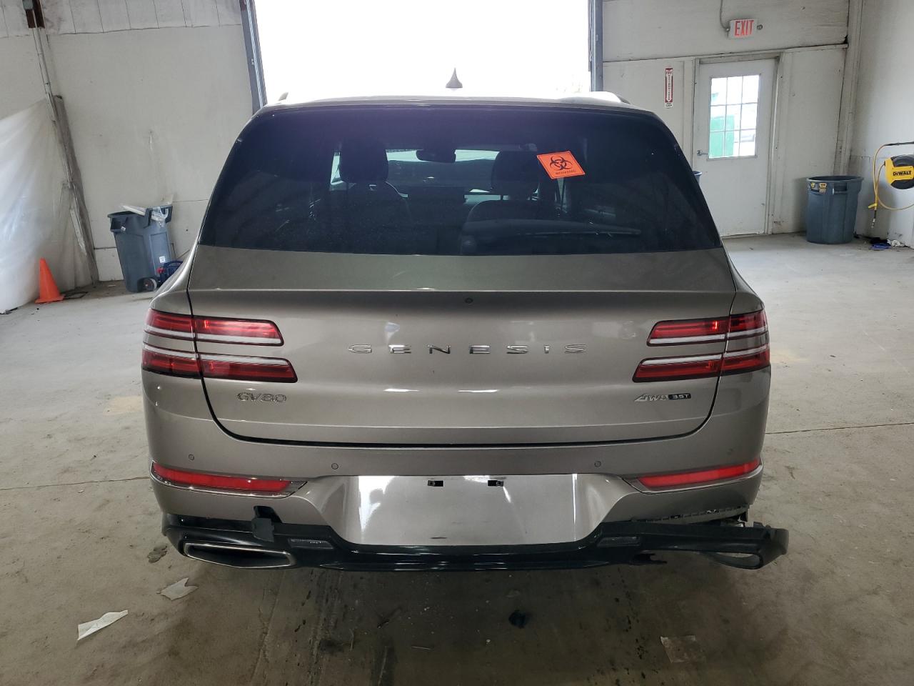 2021 Genesis Gv80 Base VIN: KMUHCESC5MU047633 Lot: 63940975