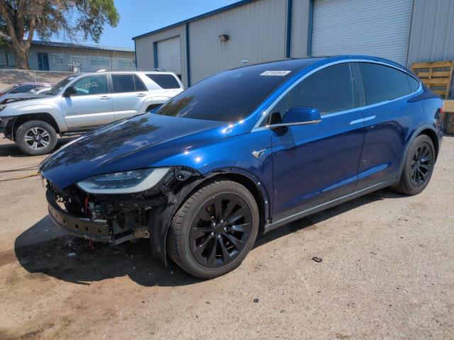  TESLA MODEL X 2018 Blue