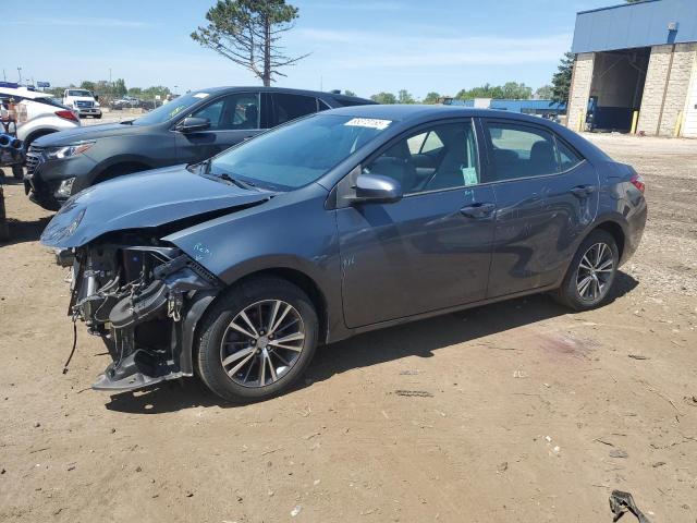  TOYOTA COROLLA 2016 Серый