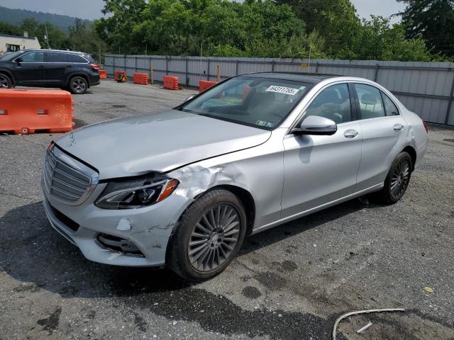  MERCEDES-BENZ C-CLASS 2016 Srebrny