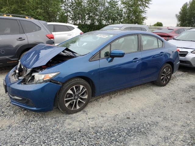  HONDA CIVIC 2015 Blue