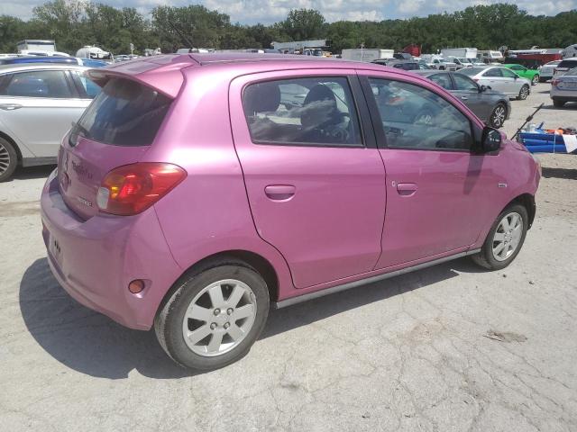  MITSUBISHI MIRAGE 2015 Рожевий