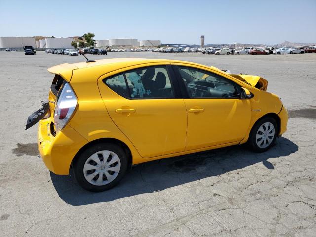  TOYOTA PRIUS 2014 Yellow