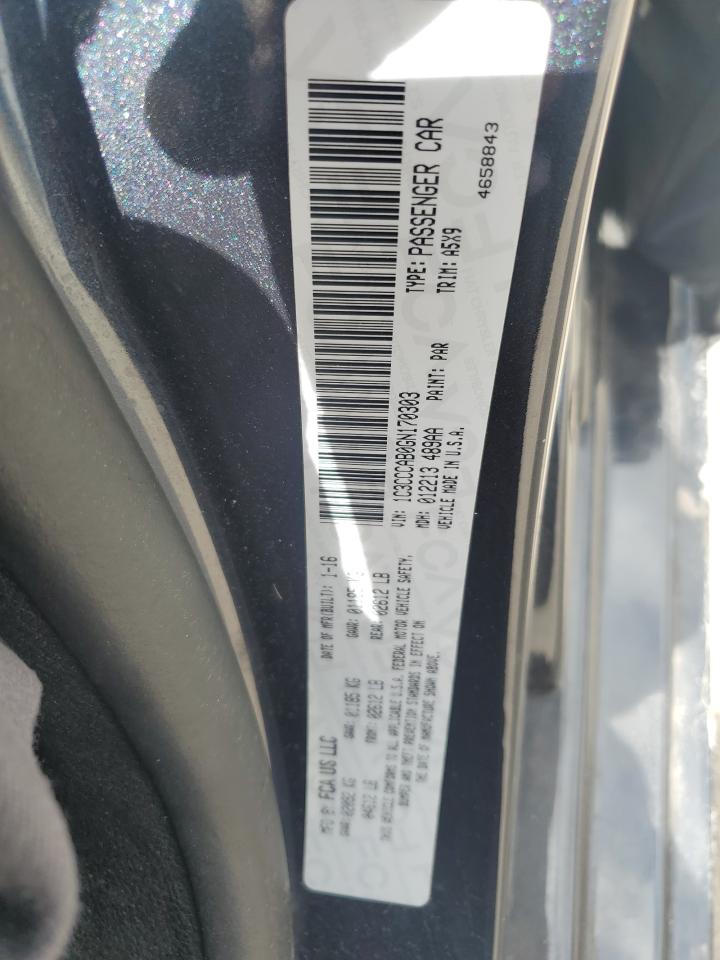 2016 Chrysler 200 Limited VIN: 1C3CCCAB0GN170303 Lot: 64751155