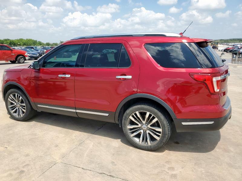  FORD EXPLORER 2018 Red