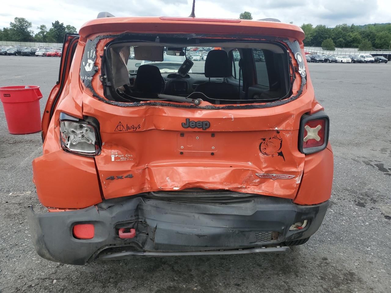 2015 Jeep Renegade Trailhawk VIN: ZACCJBCT0FPB46834 Lot: 65580485