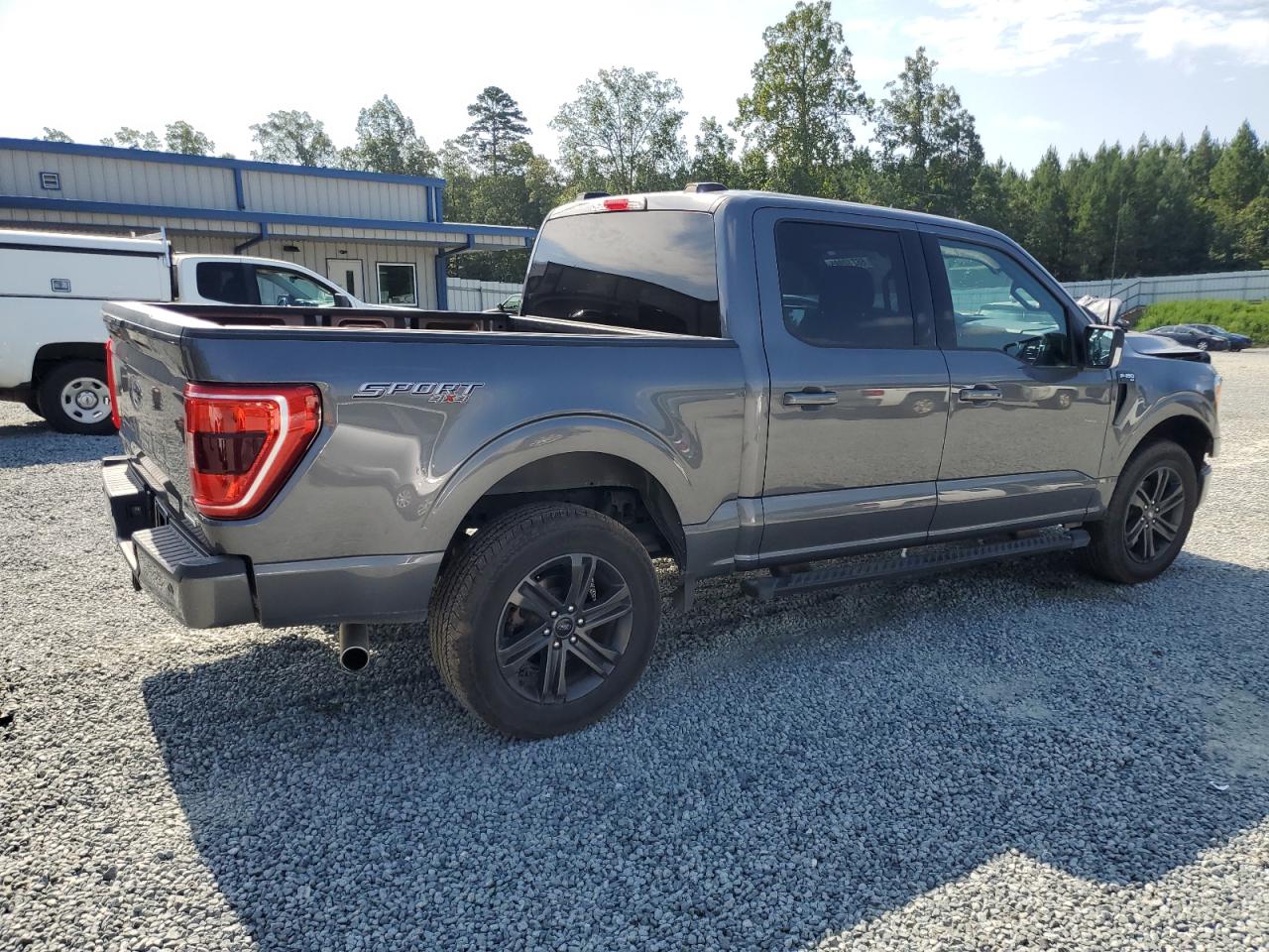 2022 Ford F150 Supercrew grey null gas 1FTEW1EP1NFA46229 photo #4