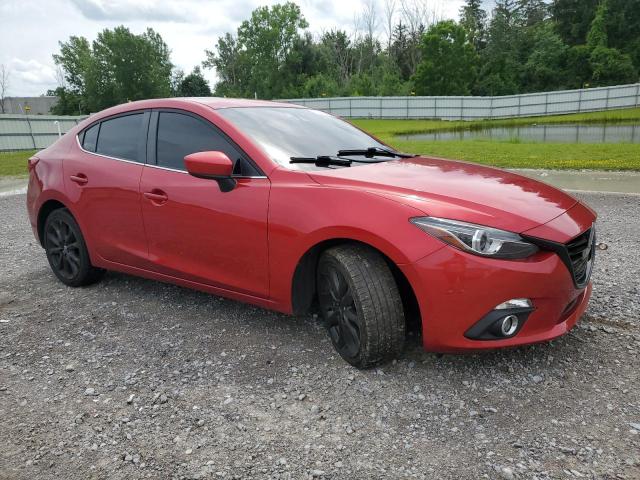  MAZDA 3 2014 Czerwony