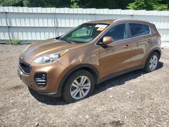  KIA SPORTAGE 2017 Коричневый