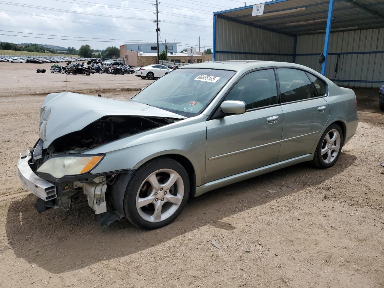 2009 Subaru Legacy 2.5I green null gas 4S3BL616497229775 photo #1