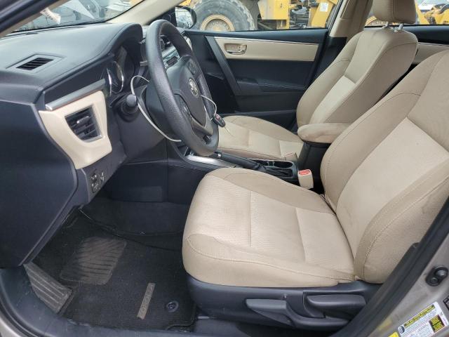  TOYOTA COROLLA 2015 Silver