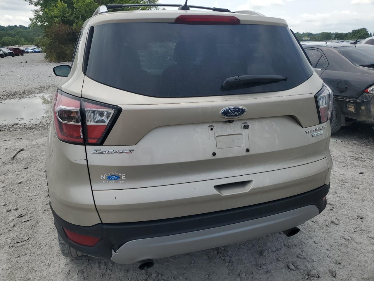 2017 Ford Escape Titanium VIN: 1FMCU0JD1HUE52266 Lot: 65242485