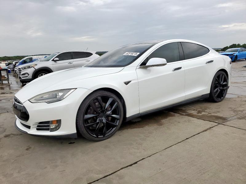  TESLA MODEL S 2013 Biały