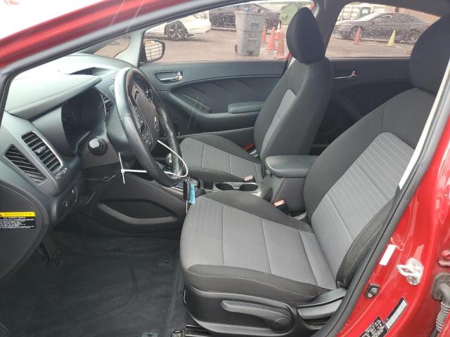  KIA FORTE 2018 Czerwony