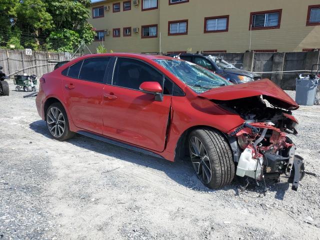  TOYOTA COROLLA 2020 Czerwony
