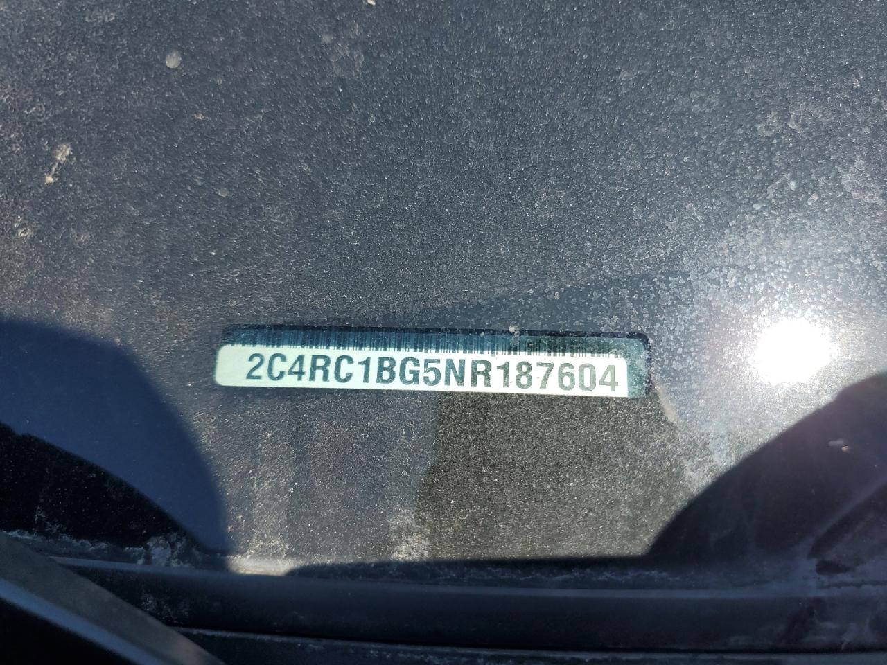 2022 Chrysler Pacifica Touring L VIN: 2C4RC1BG5NR187604 Lot: 65633835