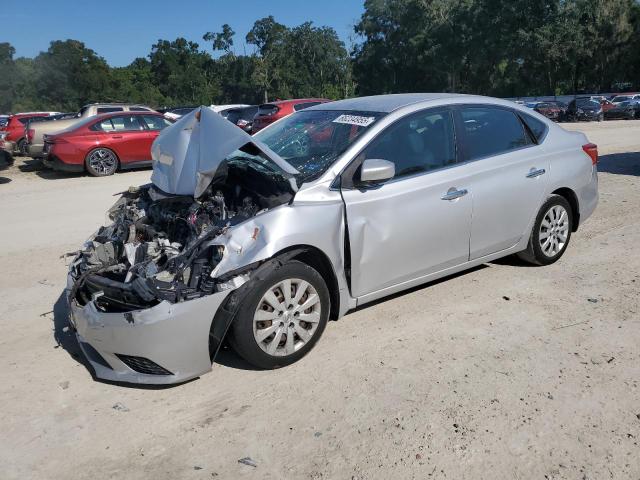  NISSAN SENTRA 2017 Srebrny