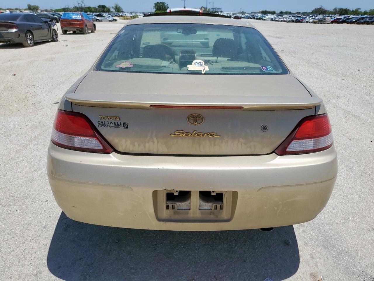 2000 Toyota Camry Solara Se VIN: 2T1CF22P6YC321494 Lot: 66709065
