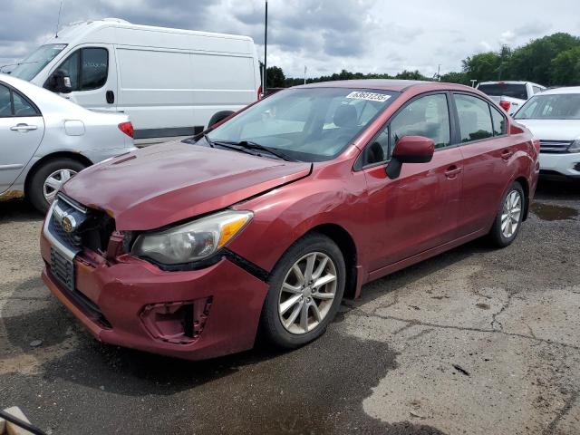 Sedans SUBARU IMPREZA 2013 Burgundy