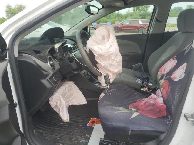  CHEVROLET SONIC 2015 White