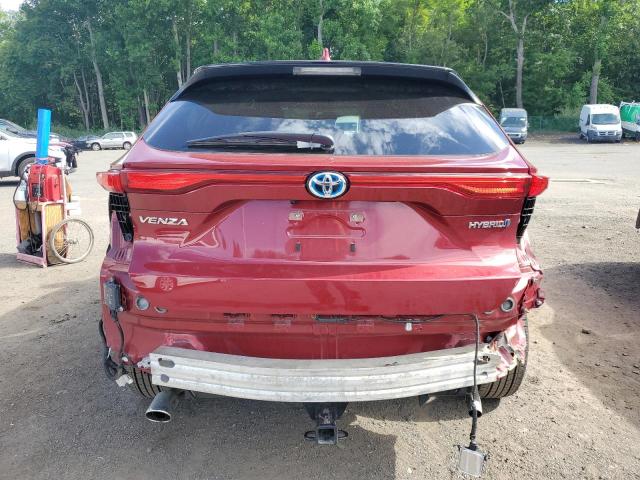  TOYOTA VENZA 2021 Красный