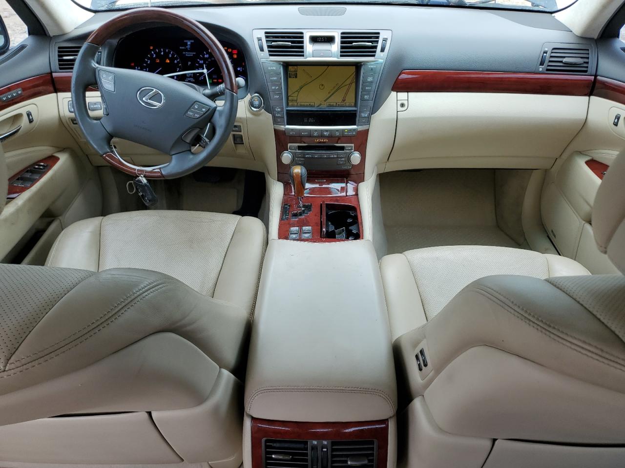 2010 Lexus Ls 460L VIN: JTHDL5EF4A5001237 Lot: 64405685