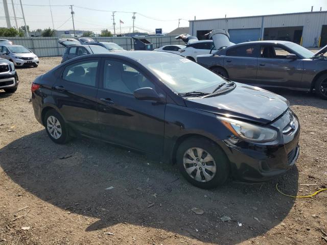 Sedans HYUNDAI ACCENT 2016 Czarny