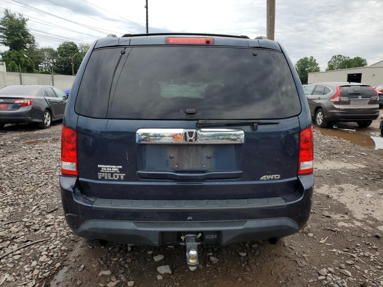 2012 Honda Pilot Lx VIN: 5FNYF4H23CB019016 Lot: 64099835