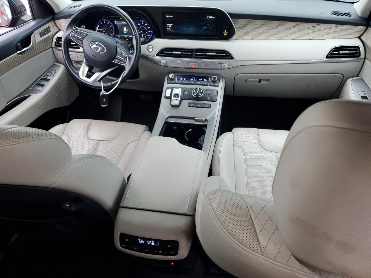 2021 Hyundai Palisade Sel VIN: KM8R4DHE2MU274927 Lot: 65457095