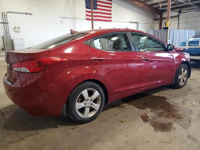  HYUNDAI ELANTRA 2013 Czerwony