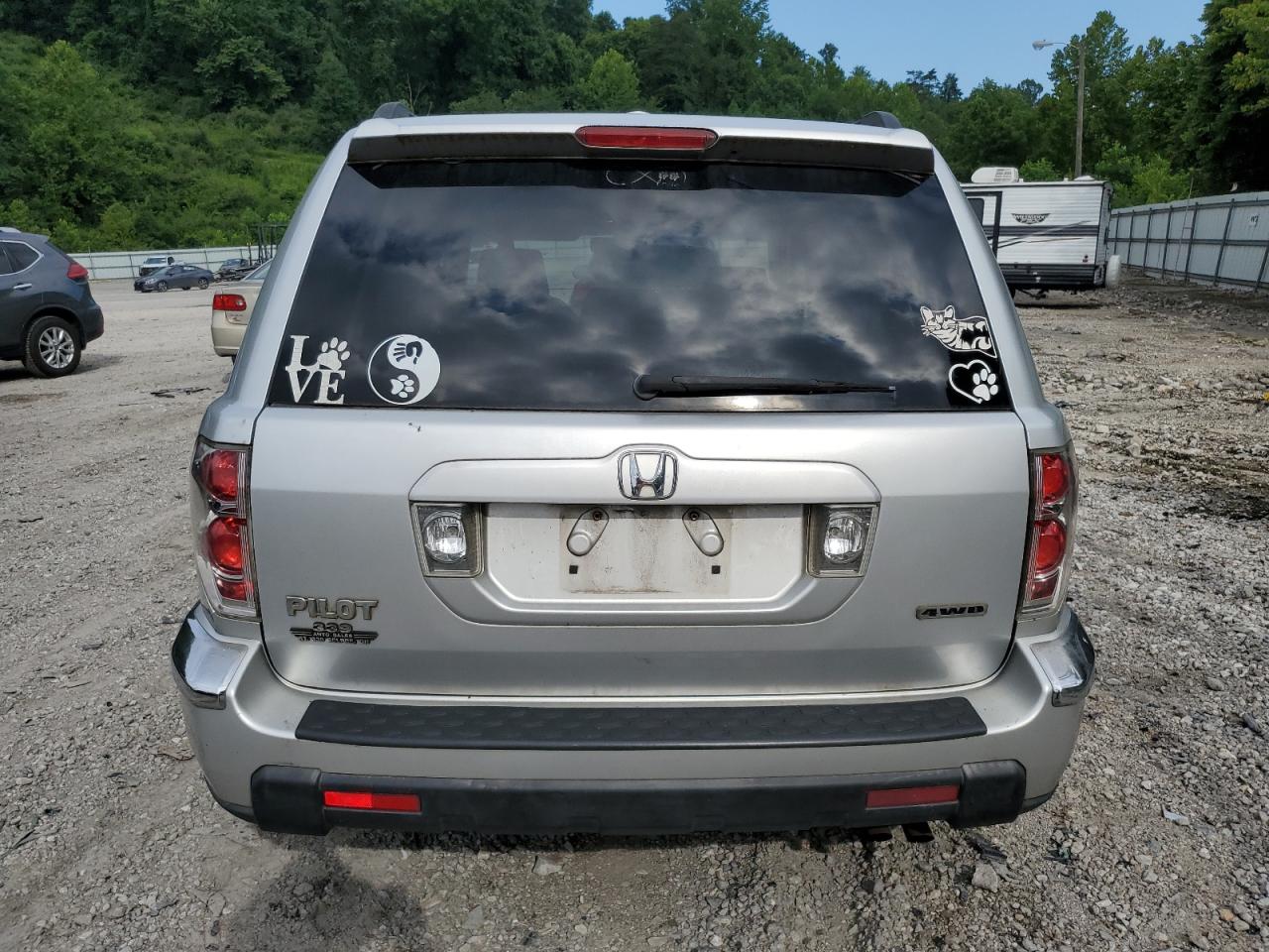 2006 Honda Pilot Ex VIN: 2HKYF18526H534135 Lot: 65375075