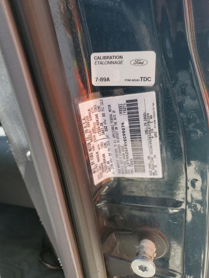 1997 Ford F250 VIN: 1FTHX26F8VEC99074 Lot: 66223985