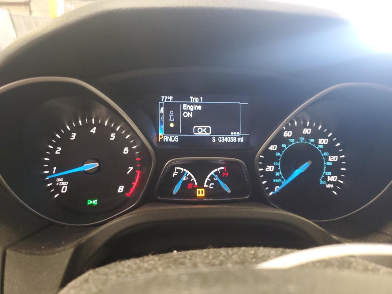 2014 Ford Focus Titanium VIN: 1FADP3N27EL462950 Lot: 65207155