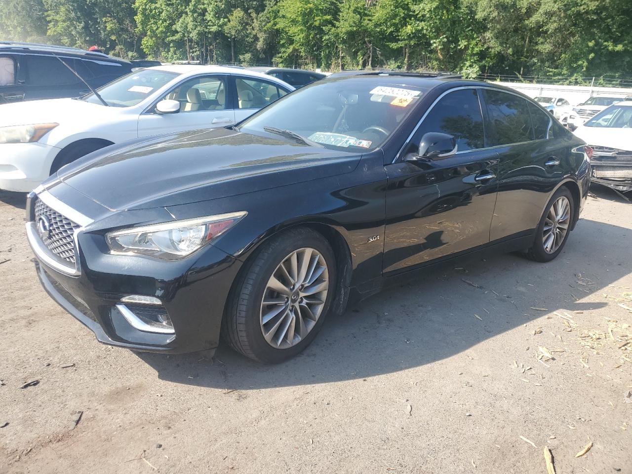 2018 Infiniti Q50 Luxe VIN: JN1EV7AR1JM440786 Lot: 64252275